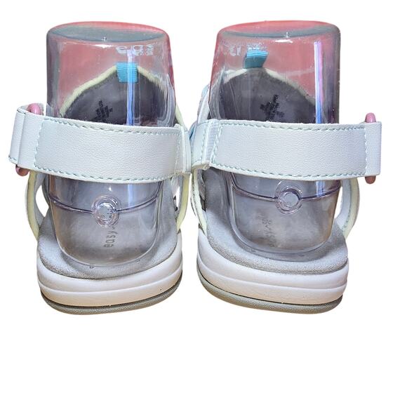 NEW Easy Spirit SE Spark 9 White Blue Comfort Sandals Size 8 W Wide MSRP $69 - Picture 7 of 8